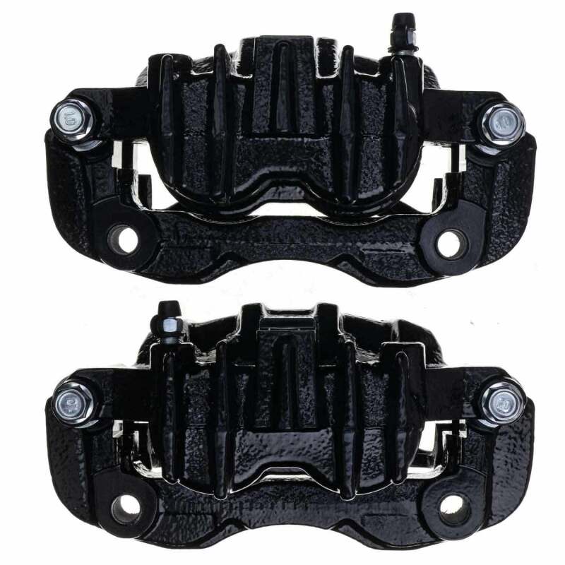 Ford Excursion Brake Caliper Set - Rear - PowerStop - High-Temp Black Powder Coated - Black - `00-`05