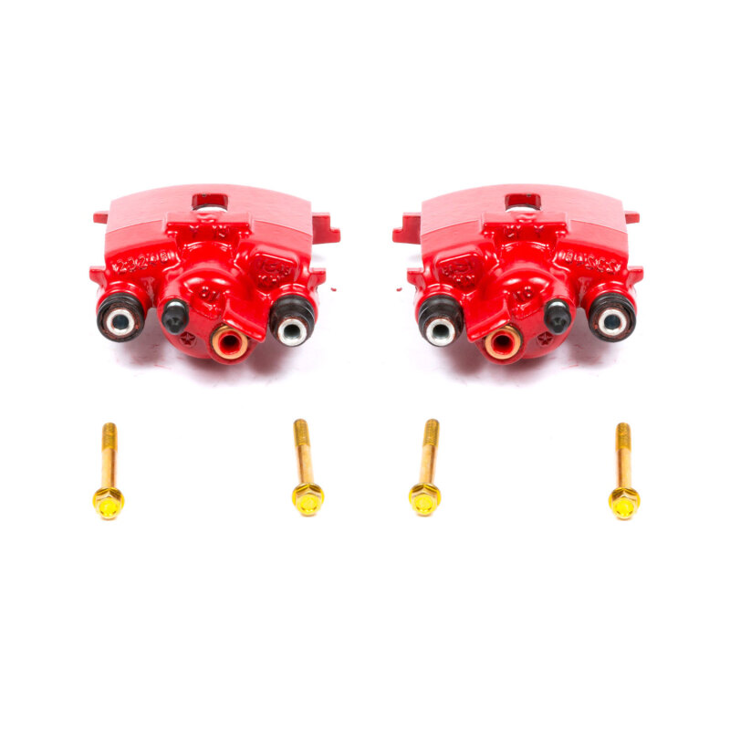Chrysler PT Cruiser Brake Calipers - Rear - PowerStop - Floating Caliper without Bracket - Red - `01-`10