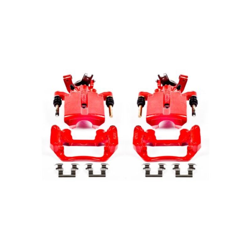 Chevrolet Cobalt Brake Calipers - Rear - PowerStop - High-Temp Powder Coated - Red - `05-`08