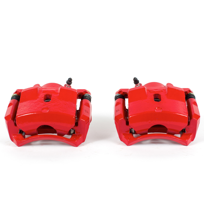 Chevrolet HHR Brake Calipers - Front - PowerStop - Powder Coated - Red - `06-`11