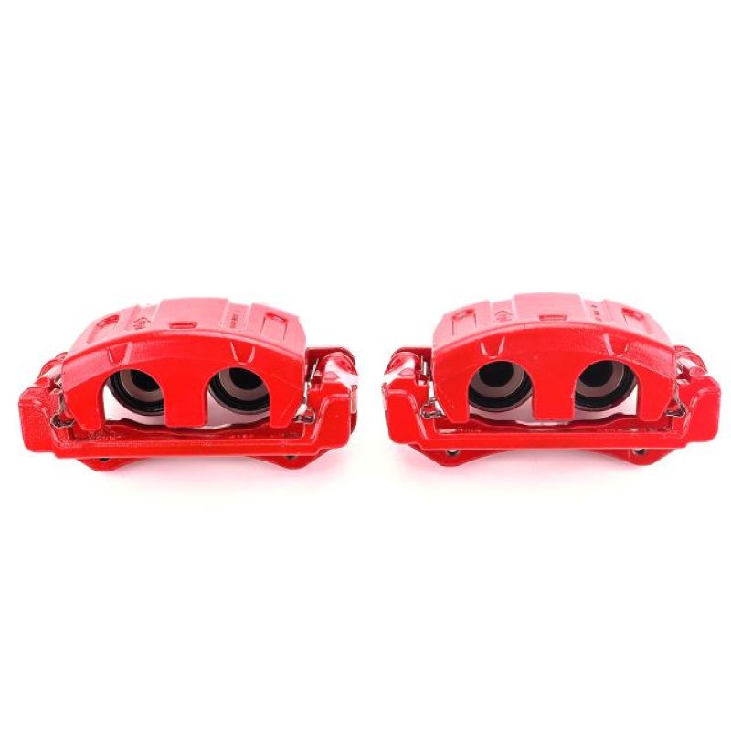 Ford Five Hundred Brake Calipers - Front - PowerStop - Powder Coated - Red - `05-`07