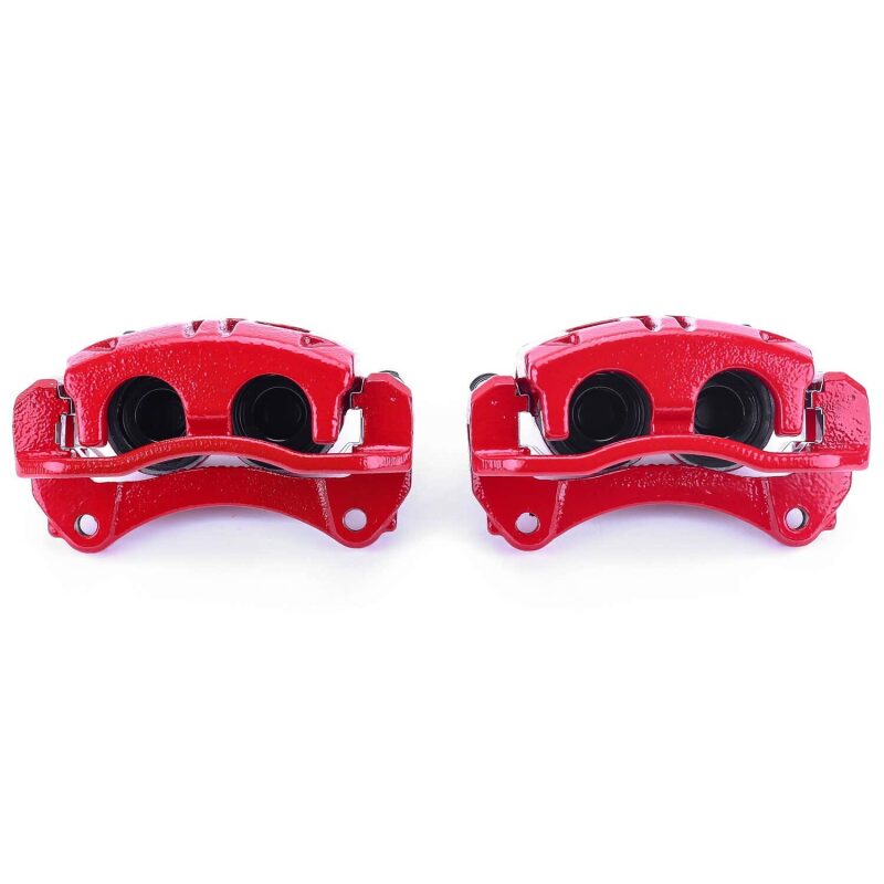 Chevrolet Equinox Brake Calipers - Front - PowerStop - Powder Coated - Red - `05-`06