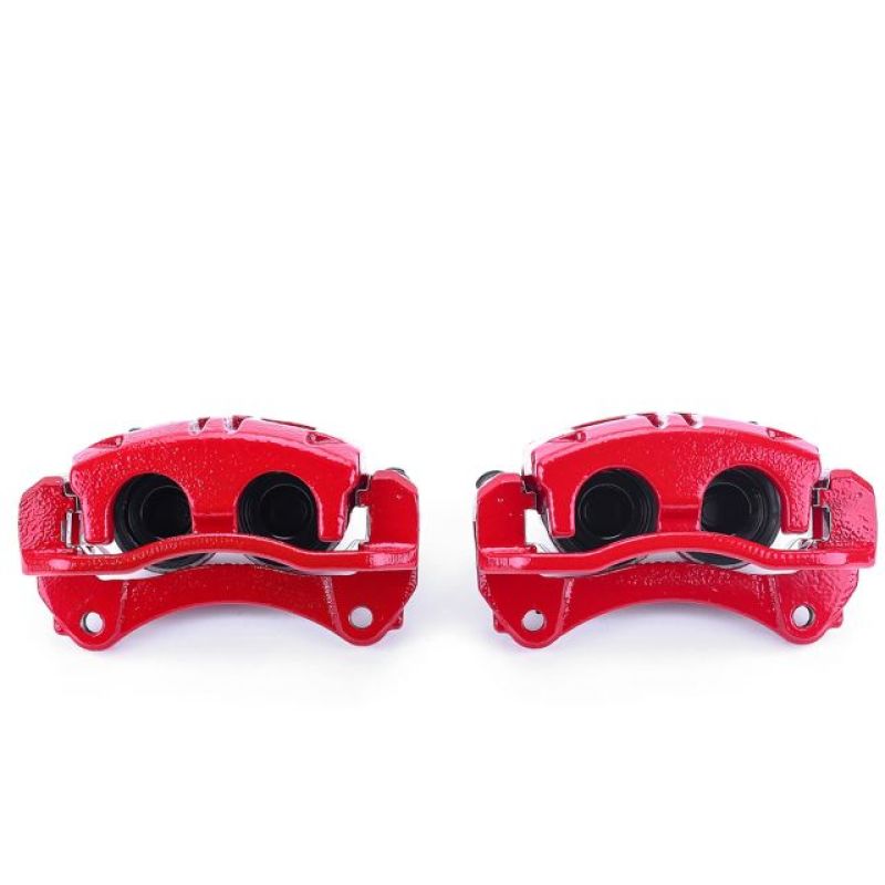 Chevrolet Equinox Brake Calipers - Front - PowerStop - Powder Coated - Red - `05-`06
