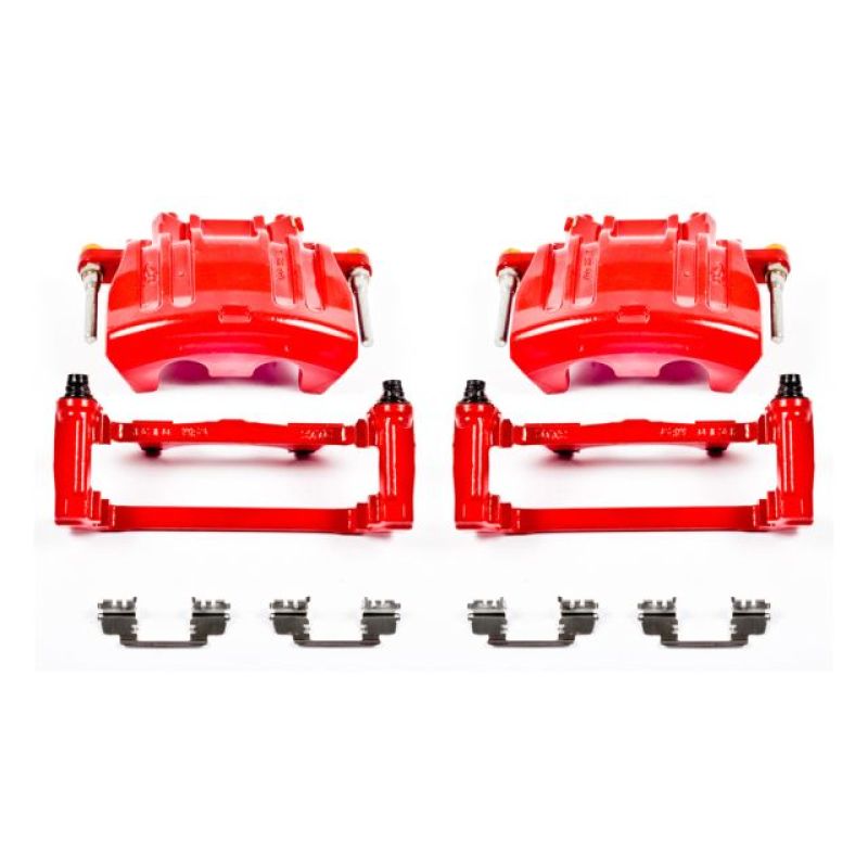 Chrysler 200 Brake Caliper - Front - PowerStop - Red Powder Coated - Red - 2014 Chrysler 200 Brake Caliper - Front - PowerStop - Red Powder Coated - Red - 2014
