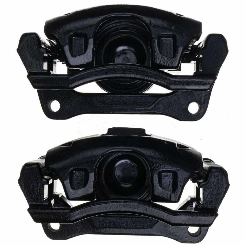 Chrysler Town & Country Brake Calipers - Front - PowerStop - Powder Coated - Black - `08-`16