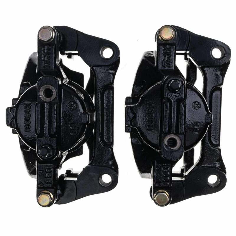 Chrysler Town & Country Brake Calipers - Front - PowerStop - Powder Coated - Black - `08-`16