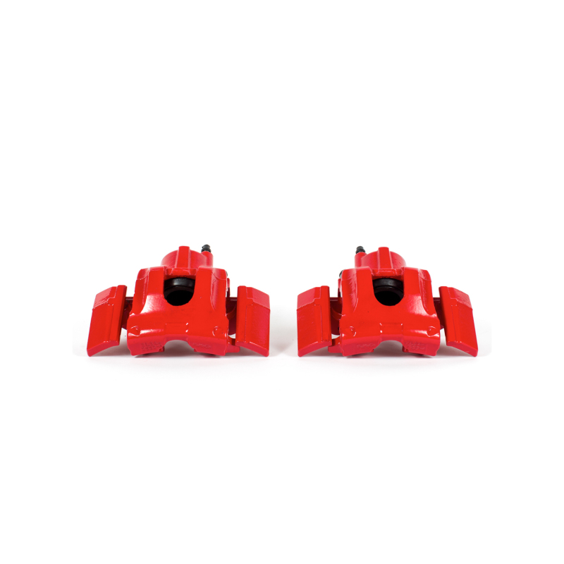 Ford Expedition Brake Calipers (2) - Rear - PowerStop - High-Temp Powder Coated - Red - `07-`17