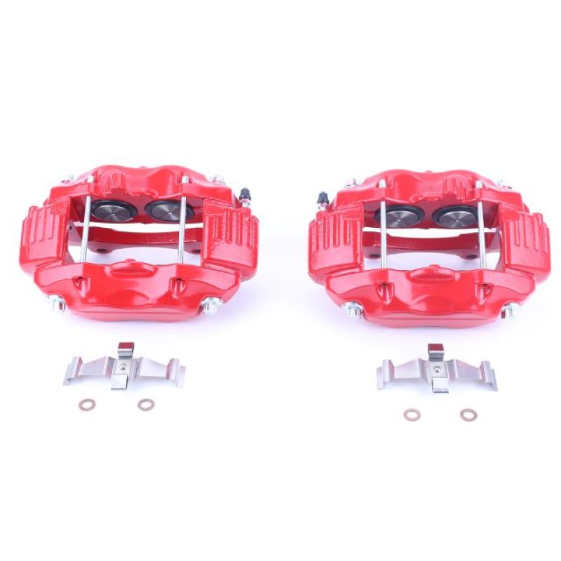 Mercedes-Benz CL600 Performance Brake Caliper - Front - PowerStop - Red Powder Coated Caliper - Red - `07-`14 Mercedes-Benz CL600 Performance Brake Caliper - Front - PowerStop - Red Powder Coated Caliper - Red - `07-`14