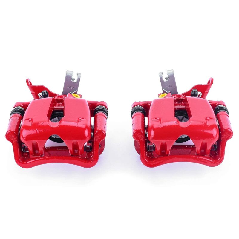 Chevrolet Malibu Brake Calipers - Rear - PowerStop - Powder Coated - Red - `14-`15