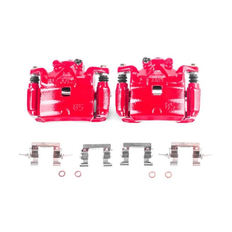 Nissan Juke Brake Calipers - Front - PowerStop - Powder Coated - Red - `11-`17 Nissan Juke Brake Calipers - Front - PowerStop - Powder Coated - Red - `11-`17