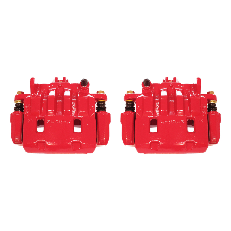 Toyota GR86 Performance Brake Caliper - Front - PowerStop - Floating Caliper with Bracket - Red - `17-`20