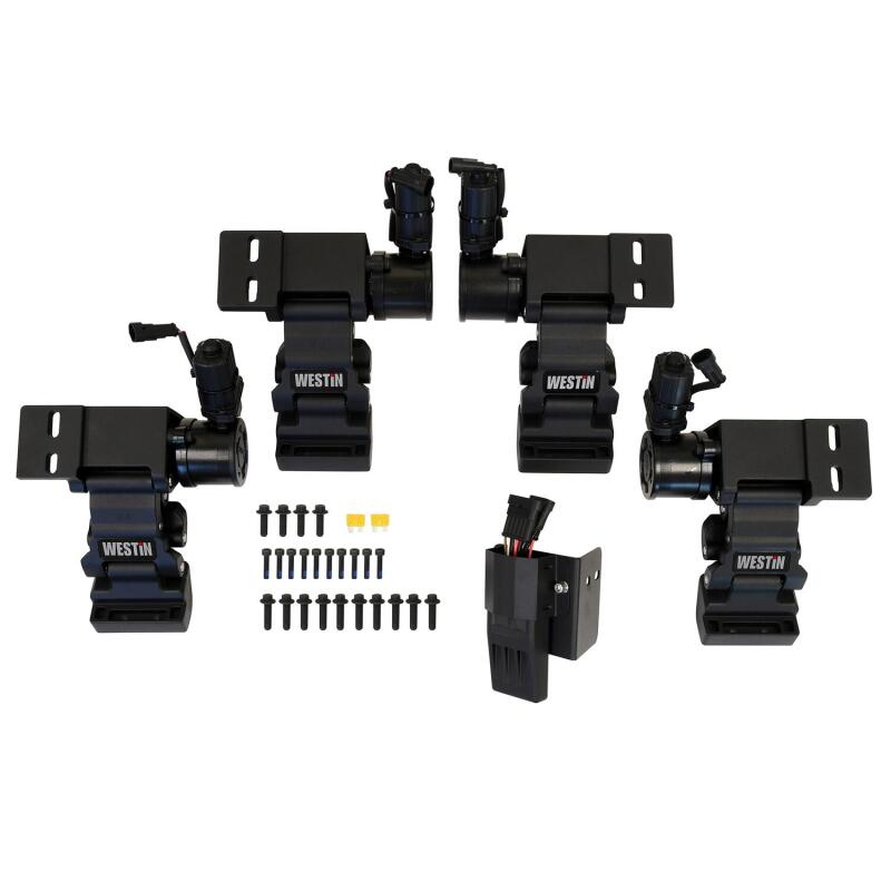 Toyota Avalon Brake Kit - Front + Rear - PowerStop - Semi-Coated Rotors - `00-`04