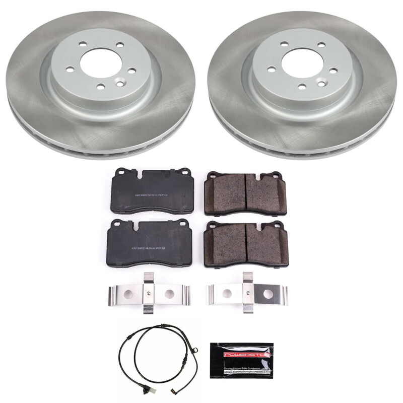 Land Rover Range Rover Sport Brake Rotors (2) - Front - PowerStop - Semi-Coated, Performance Blank - `06-`09 Land Rover Range Rover Sport Brake Rotors (2) - Front - PowerStop - Semi-Coated, Performance Blank - `06-`09