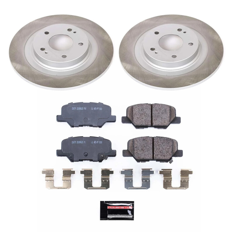 Mitsubishi Outlander Sport Brake Kit - Rear - PowerStop - Semi-Coated Rotors - `13-`20 Mitsubishi Outlander Sport Brake Kit - Rear - PowerStop - Semi-Coated Rotors - `13-`20