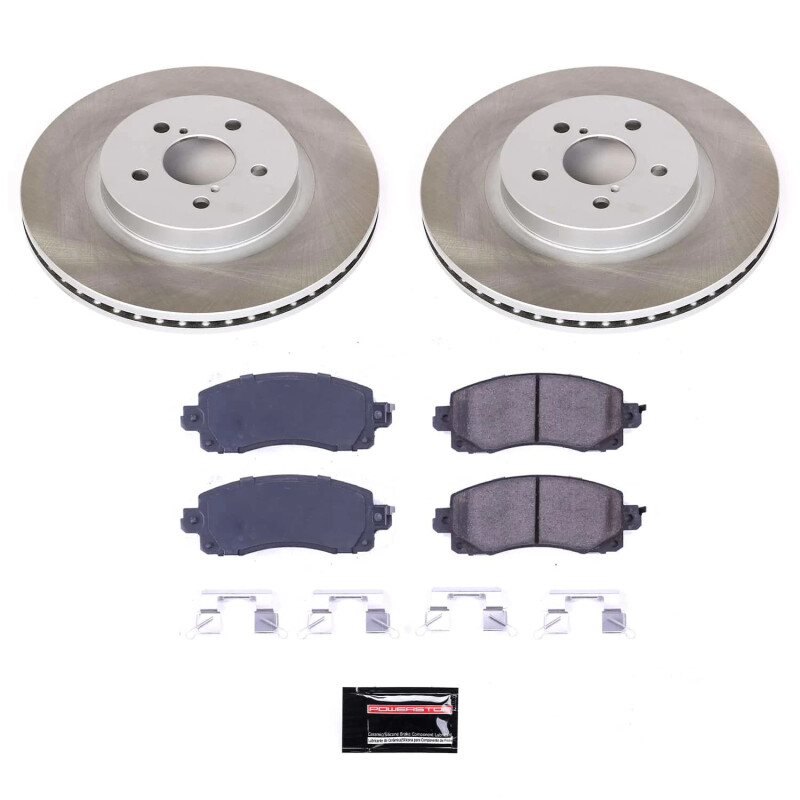 Subaru Impreza Brake Kit - Front - PowerStop - Performance Blank Rotors - `17-`22 Subaru Impreza Brake Kit - Front - PowerStop - Performance Blank Rotors - `17-`22