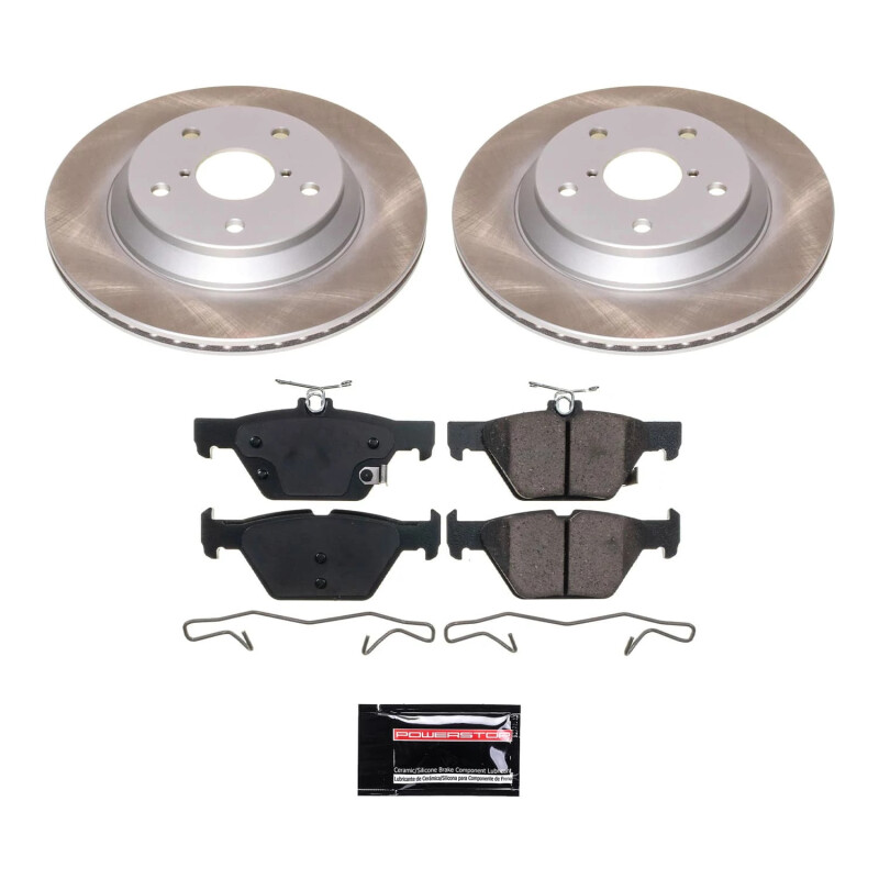 Subaru Forester Brake Kit - Rear - PowerStop - Semi-Coated Rotors - `19-`22 Subaru Forester Brake Kit - Rear - PowerStop - Semi-Coated Rotors - `19-`22