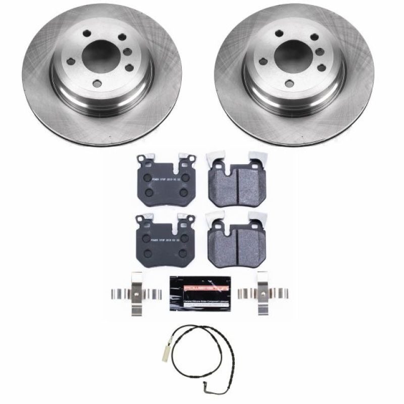 BMW 135i Brake Kit - Rear - PowerStop - Track Day High-Performance Pads + Autospecialty Rotors - `08-`10 BMW 135i Brake Kit - Rear - PowerStop - Track Day High-Performance Pads + Autospecialty Rotors - `08-`10