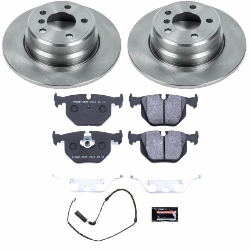 BMW X5 Brake Kit - Rear - PowerStop - Track Day High-Performance Pads + Autospecialty Rotors - `00-`06 BMW X5 Brake Kit - Rear - PowerStop - Track Day High-Performance Pads + Autospecialty Rotors - `00-`06