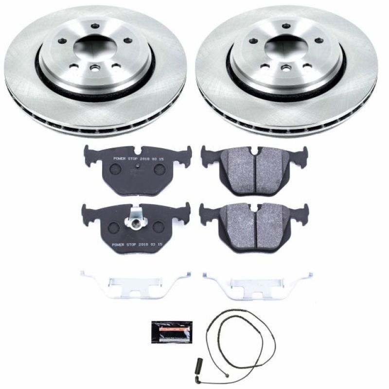 BMW 3 Series Brake Kit - Rear - PowerStop - Track Day High-Performance Brake Pad and Rotor - `01-`06