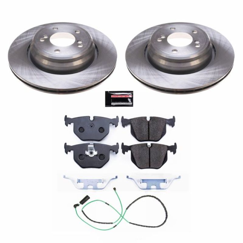 BMW M3 Brake Kit - Rear - PowerStop - PowerStop Track Day brake pads + Autospecialty rotors - `01-`06 BMW M3 Brake Kit - Rear - PowerStop - PowerStop Track Day brake pads + Autospecialty rotors - `01-`06