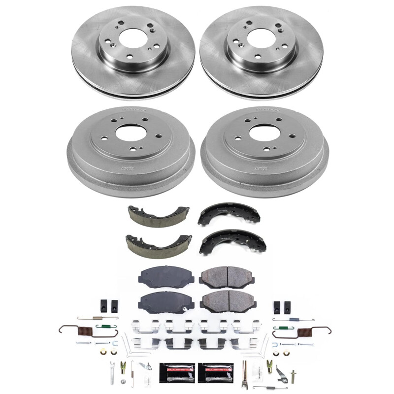 BMW 335i xDrive Brake Kit - Front - PowerStop - Track Day High-Performance Brake Pads + Autospecialty Rotors - `11-`12 BMW 335i xDrive Brake Kit - Front - PowerStop - Track Day High-Performance Brake Pads + Autospecialty Rotors - `11-`12