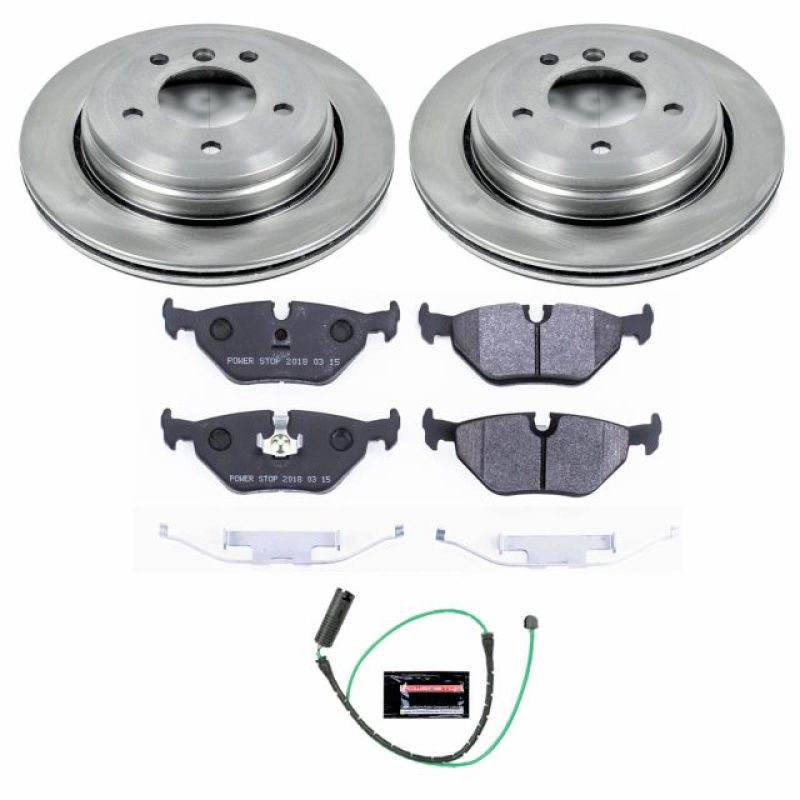 BMW 3 Series Brake Kit - Rear - PowerStop - Track Day Spec High-Performance - `01-`05