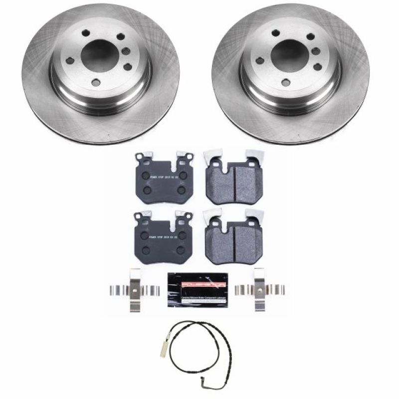 BMW 135i Brake Kit - Rear - PowerStop - Track Day Spec Pads + Autospecialty Rotors - `08-`10 BMW 135i Brake Kit - Rear - PowerStop - Track Day Spec Pads + Autospecialty Rotors - `08-`10