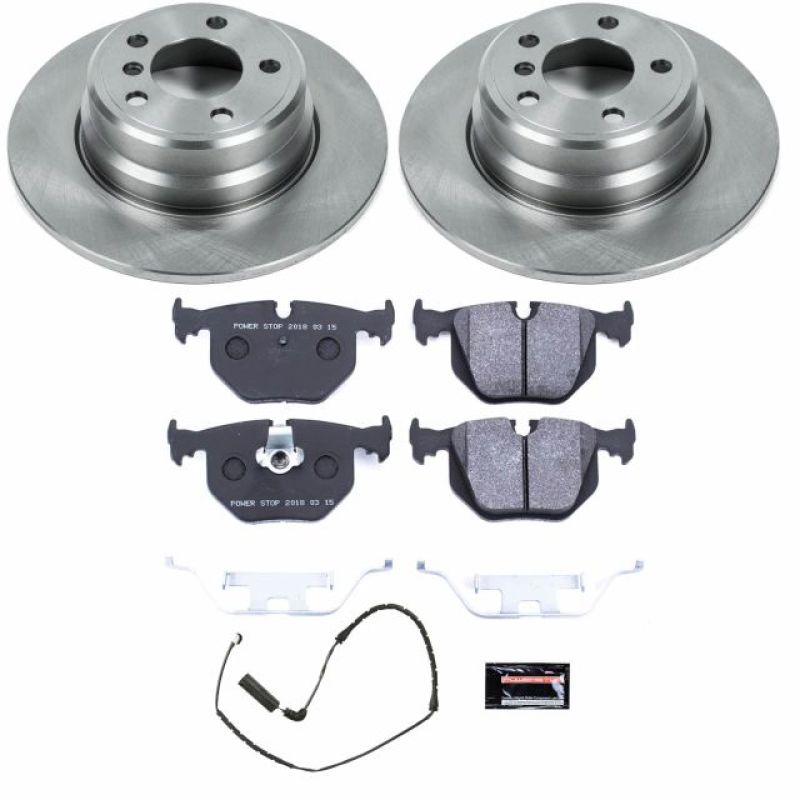 BMW X5 Brake Kit - Rear - PowerStop - Track Day Spec Rotors + Track Day Spec Pads - `00-`06 BMW X5 Brake Kit - Rear - PowerStop - Track Day Spec Rotors + Track Day Spec Pads - `00-`06