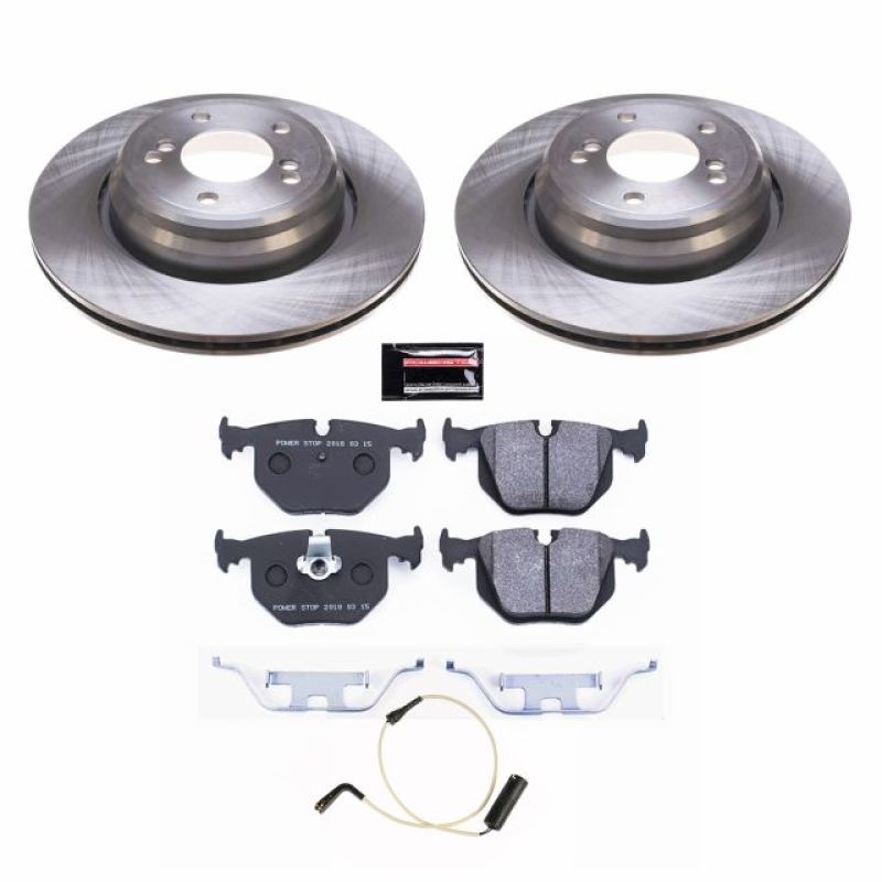 BMW M5 Brake Kit - Rear - PowerStop - Track Day Spec High-Performance Brake Pad and Rotor - `00-`03 BMW M5 Brake Kit - Rear - PowerStop - Track Day Spec High-Performance Brake Pad and Rotor - `00-`03