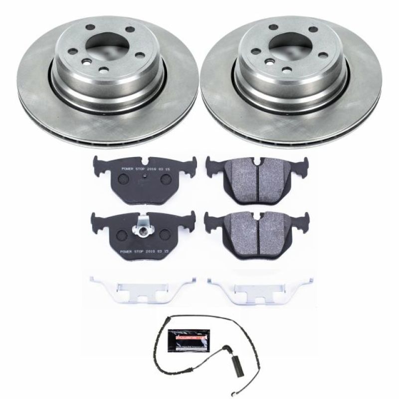BMW X5 Brake Kit - Rear - PowerStop - Track Day Spec Pads + Autospecialty Rotors - `02-`06 BMW X5 Brake Kit - Rear - PowerStop - Track Day Spec Pads + Autospecialty Rotors - `02-`06