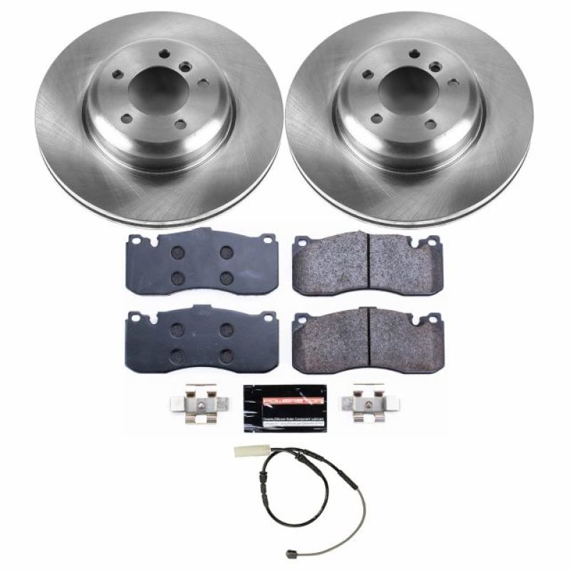 BMW 135i Brake Kit - Front - PowerStop - Track Day Spec High-Performance Rotors + Pads - `11-`13 BMW 135i Brake Kit - Front - PowerStop - Track Day Spec High-Performance Rotors + Pads - `11-`13