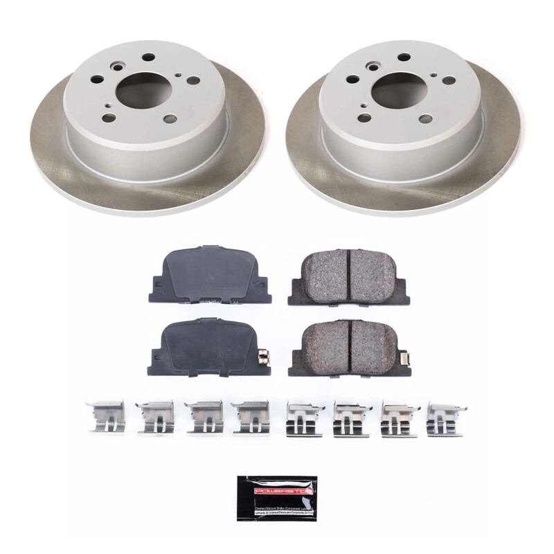 Infiniti M56 Brake Kit - Front + Rear - PowerStop - Track Day Spec High-Performance + Autospecialty - `11-`13