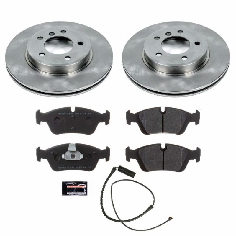 BMW Z3 Brake Kit - Front - PowerStop - Track Day Spec High-Performance Pads + Autospecialty Rotors - `01-`02 BMW Z3 Brake Kit - Front - PowerStop - Track Day Spec High-Performance Pads + Autospecialty Rotors - `01-`02