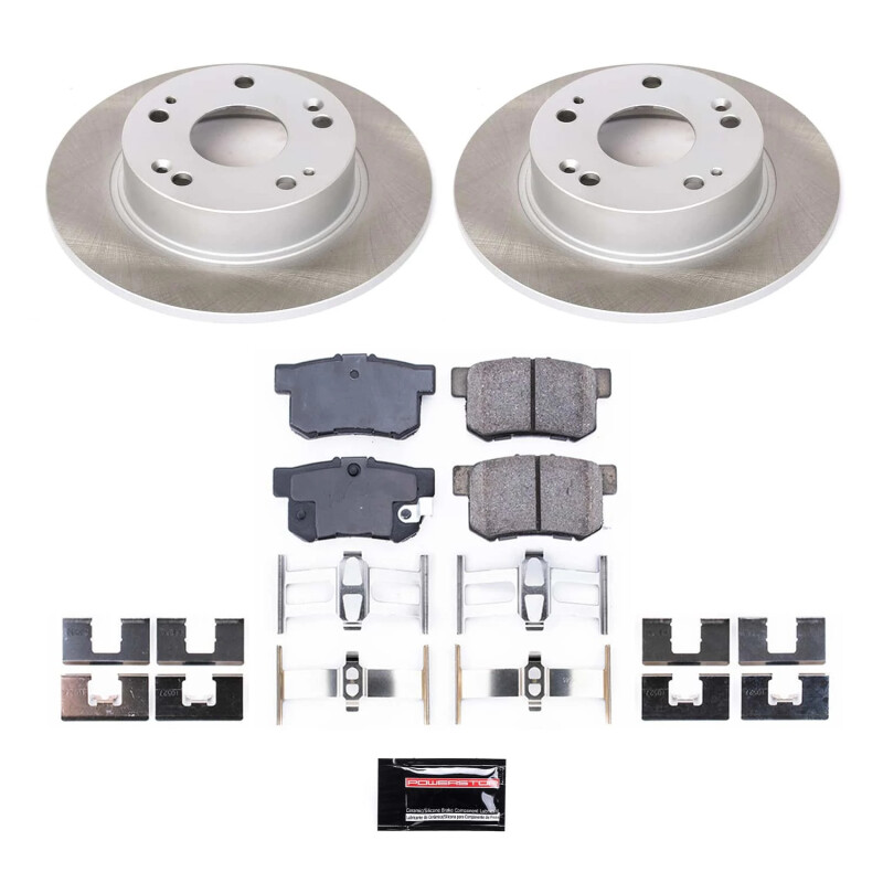 BMW Z4 Brake Kit - Front + Rear - PowerStop - Track Day Spec Pads + Autospecialty Rotors - `03-`08