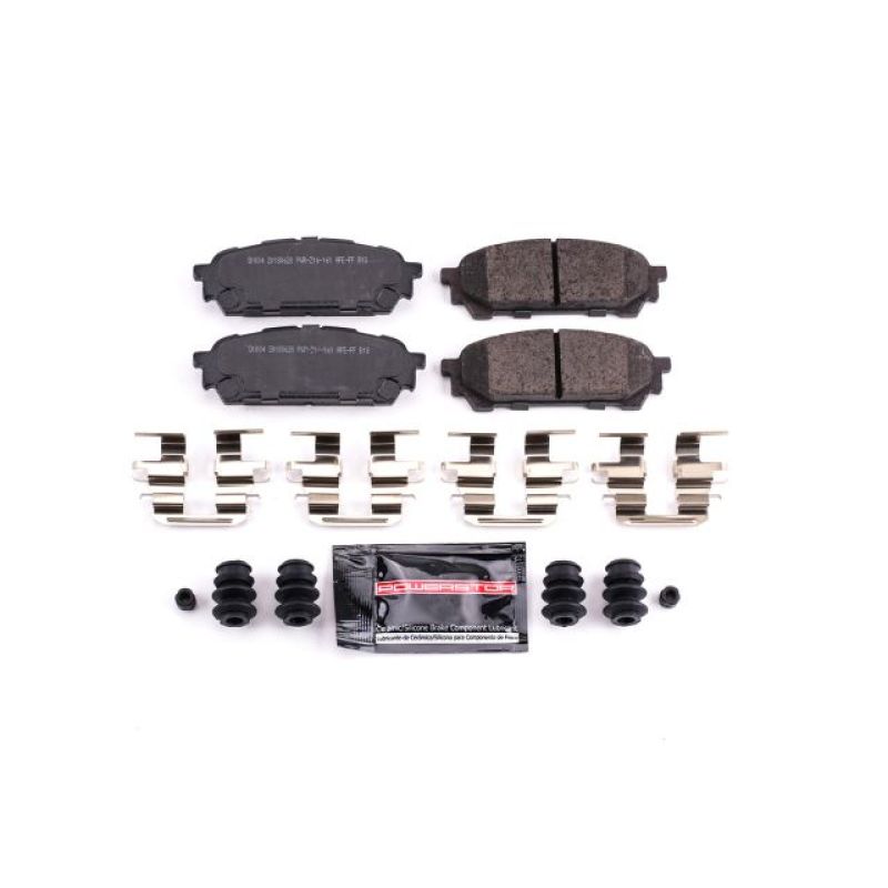Saab 9-2X Brake Pads - Rear - PowerStop - Z23 Evolution Sport - `05-`06 Saab 9-2X Brake Pads - Rear - PowerStop - Z23 Evolution Sport - `05-`06