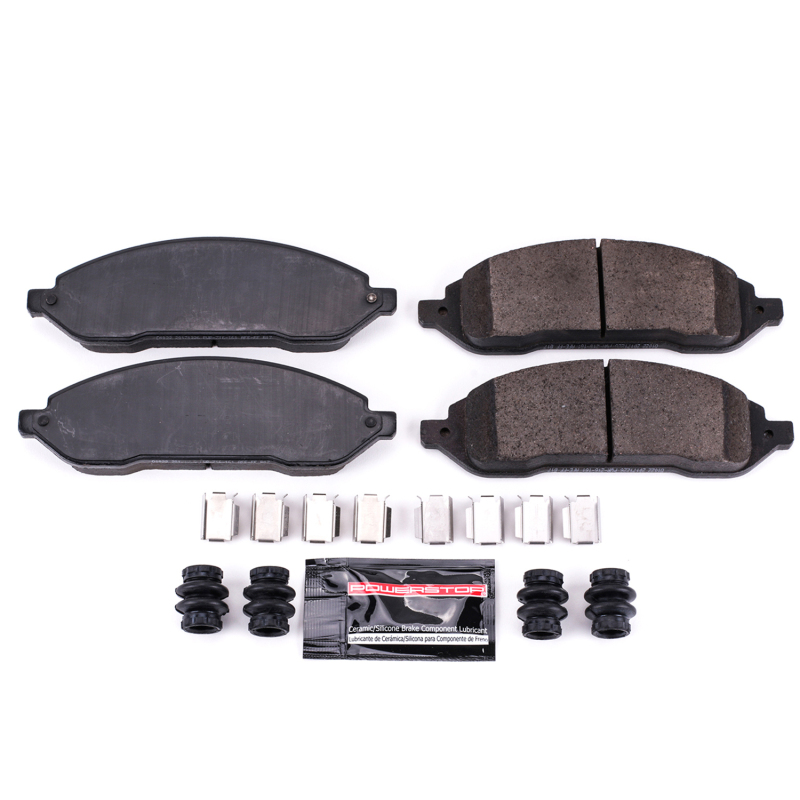Ford Freestar Brake Pads - Front - PowerStop - Z23 Evolution Sport Carbon-Fiber Ceramic - `04-`07