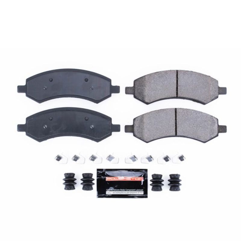 Dodge Raider Brake Pads - Front - PowerStop - Z23 Evolution Sport Carbon-Fiber - `05-`19 Dodge Raider Brake Pads - Front - PowerStop - Z23 Evolution Sport Carbon-Fiber - `05-`19