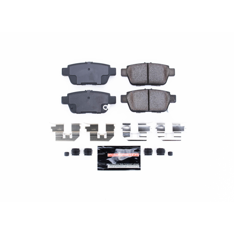 Acura TL Brake Pads - Rear - PowerStop - Z23 Evolution Sport with Hardware - `09-`14