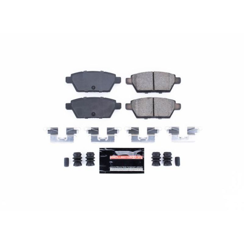 Ford Fusion Brake Pads - Rear - PowerStop - Z23 Evolution Sport Carbon-Fiber Ceramic - `06-`12 Ford Fusion Brake Pads - Rear - PowerStop - Z23 Evolution Sport Carbon-Fiber Ceramic - `06-`12