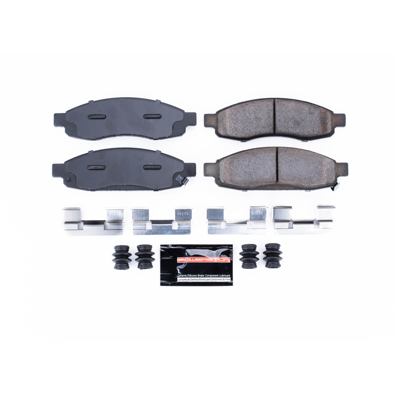 Infiniti QX56 Brake Pads - Front - PowerStop - Z23 Evolution Sport Carbon-Fiber Ceramic - `05-`06