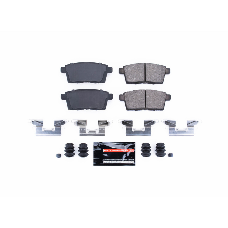 Ford Edge Brake Pads - Rear - PowerStop - Z23 Evolution Sport Carbon-Fiber Ceramic - `07-`10
