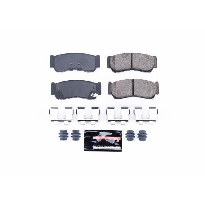 Hyundai Santa Fe Brake Pads - Rear - PowerStop - Z23 Evolution Sport - `07-`09