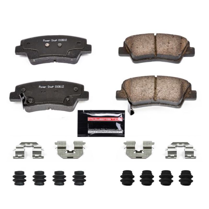 Hyundai Accent Brake Pads - Rear - PowerStop - Z23 Evolution Sport - `12-`19