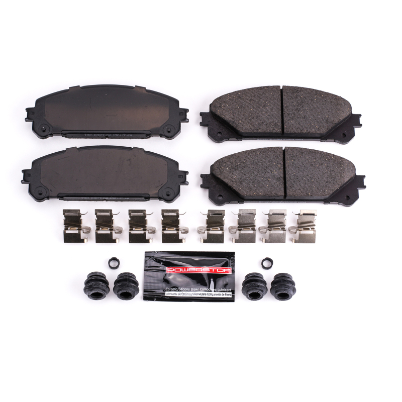 Lexus NX200t Brake Pads - Front - PowerStop - Z23 Evolution Sport Carbon-Fiber Ceramic - `15-`17