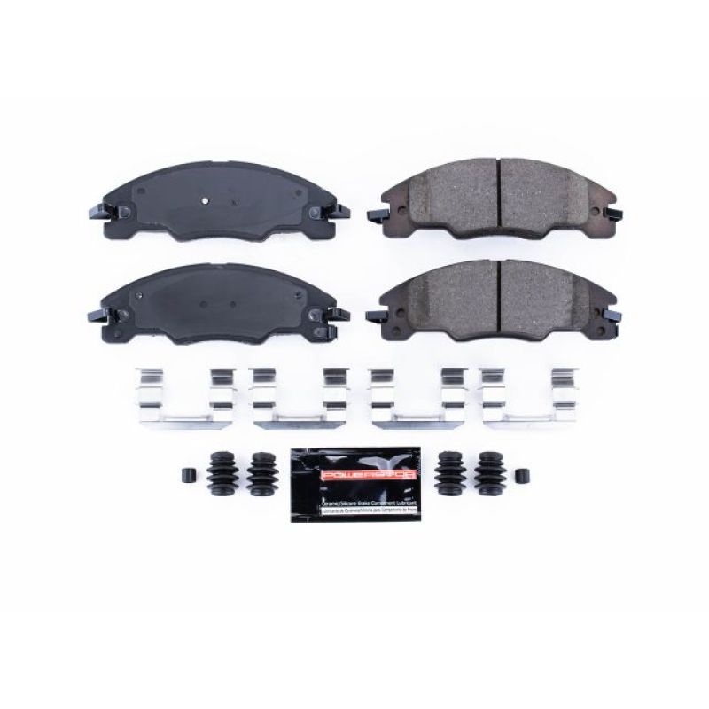 Ford Focus Brake Pads - Front - PowerStop - Z23 Evolution Sport Carbon-Fiber Ceramic - `08-`11 Ford Focus Brake Pads - Front - PowerStop - Z23 Evolution Sport Carbon-Fiber Ceramic - `08-`11
