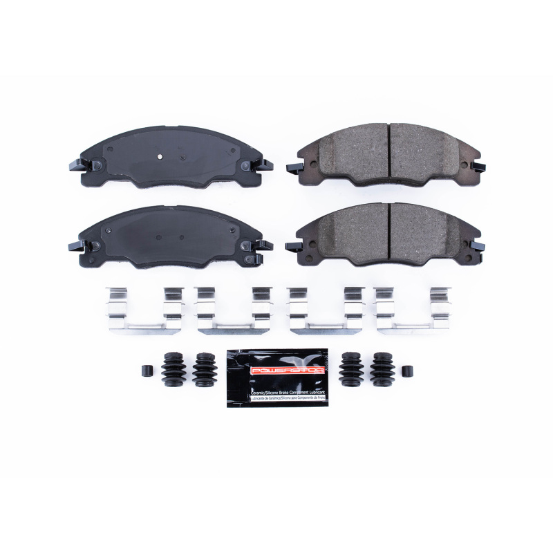 Ford Focus Brake Pads - Front - PowerStop - Z23 Evolution Sport Carbon-Fiber Ceramic - `08-`11