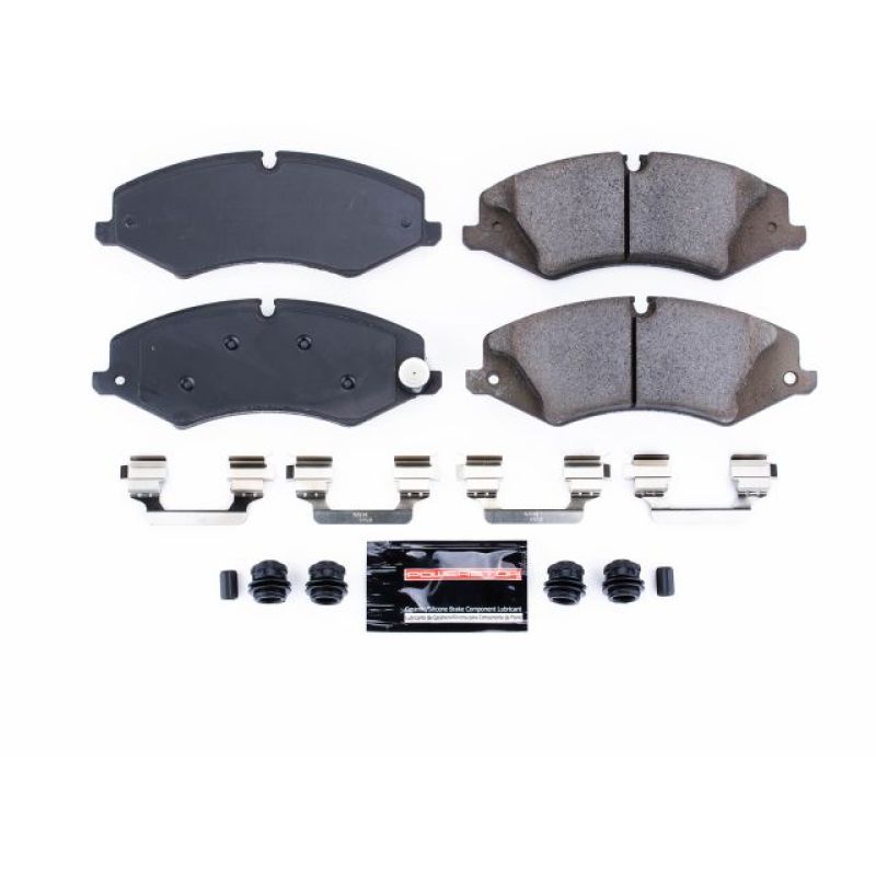 BMW X6 Brake Pads - Front - PowerStop - Z23 Evolution Sport Carbon-Fiber - `10-`14 BMW X6 Brake Pads - Front - PowerStop - Z23 Evolution Sport Carbon-Fiber - `10-`14