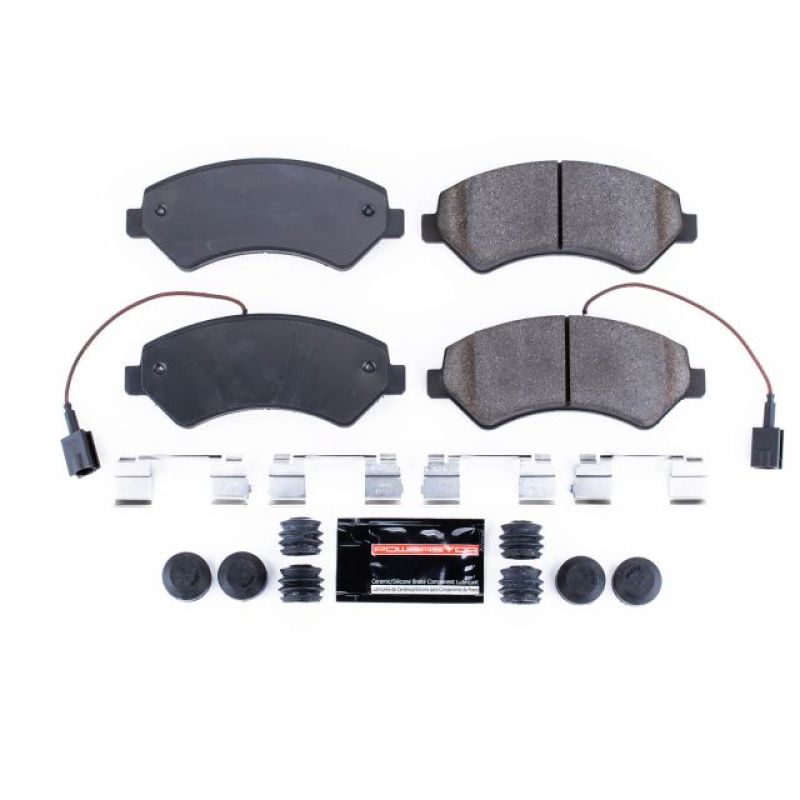 Ram ProMaster 1500 Brake Pads - Front - PowerStop - Z23 Evolution Sport Carbon-Fiber - `14-`18