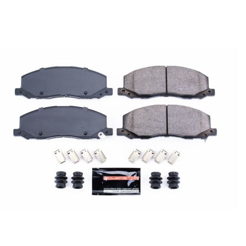 Saab 9-5 Brake Pads - Front - PowerStop - Z23 Evolution Sport - `10-`11