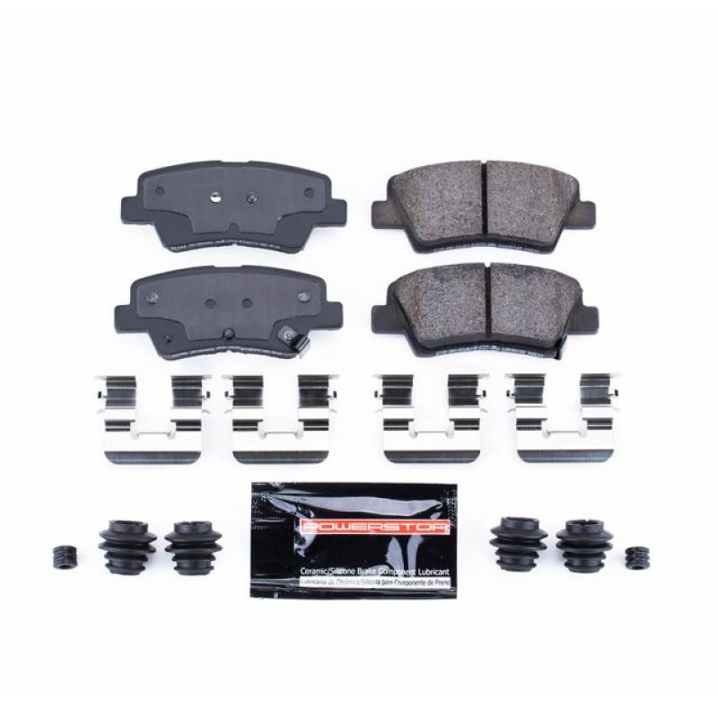 Hyundai Elantra GT Brake Pads - Rear - PowerStop - Z23 Evolution Sport Carbon-Fiber Ceramic - `13-`16